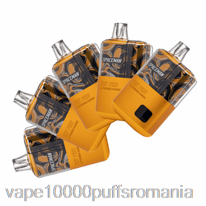 Vape Romania Spaceman 10k Pro De Unică Folosință (pachet De 5)